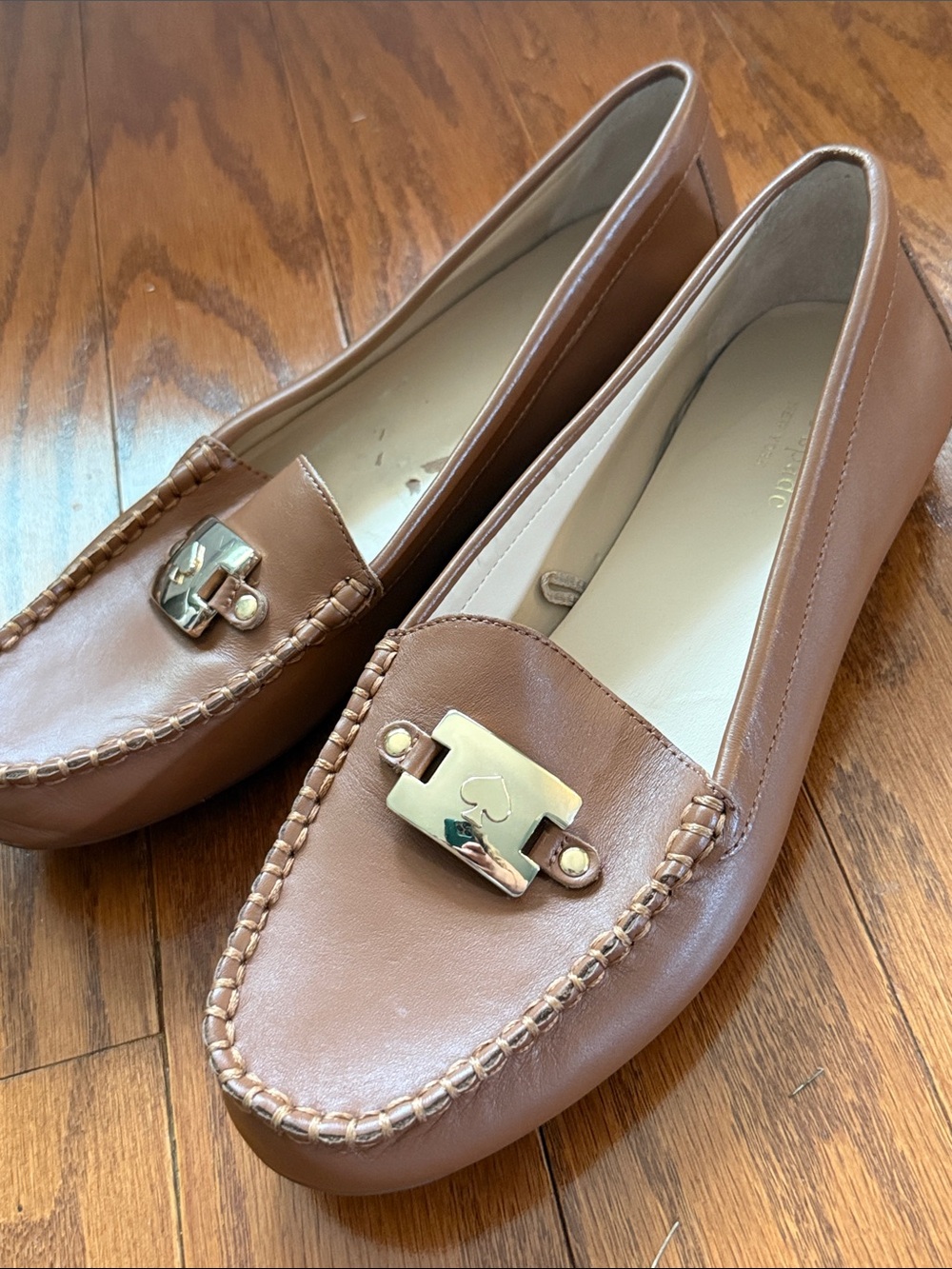 Kate Spade Carmen loafers leather brown